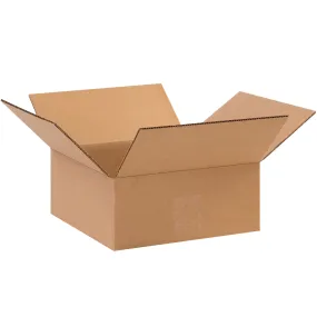 10 x 10 x 4 Flat Corrugated Boxes