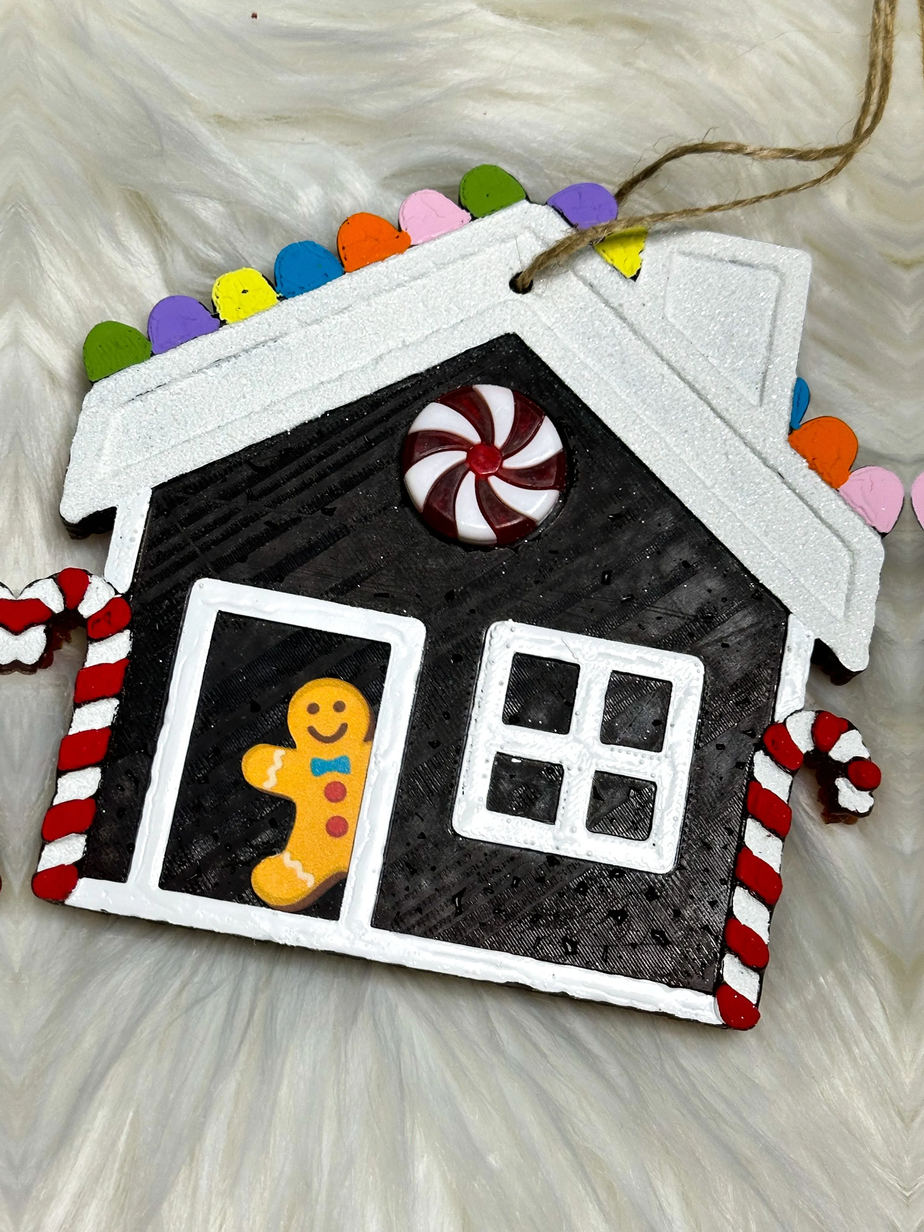 #136 {COLORFUL GINGERBREAD HOUSE} Random Colors Car Scent