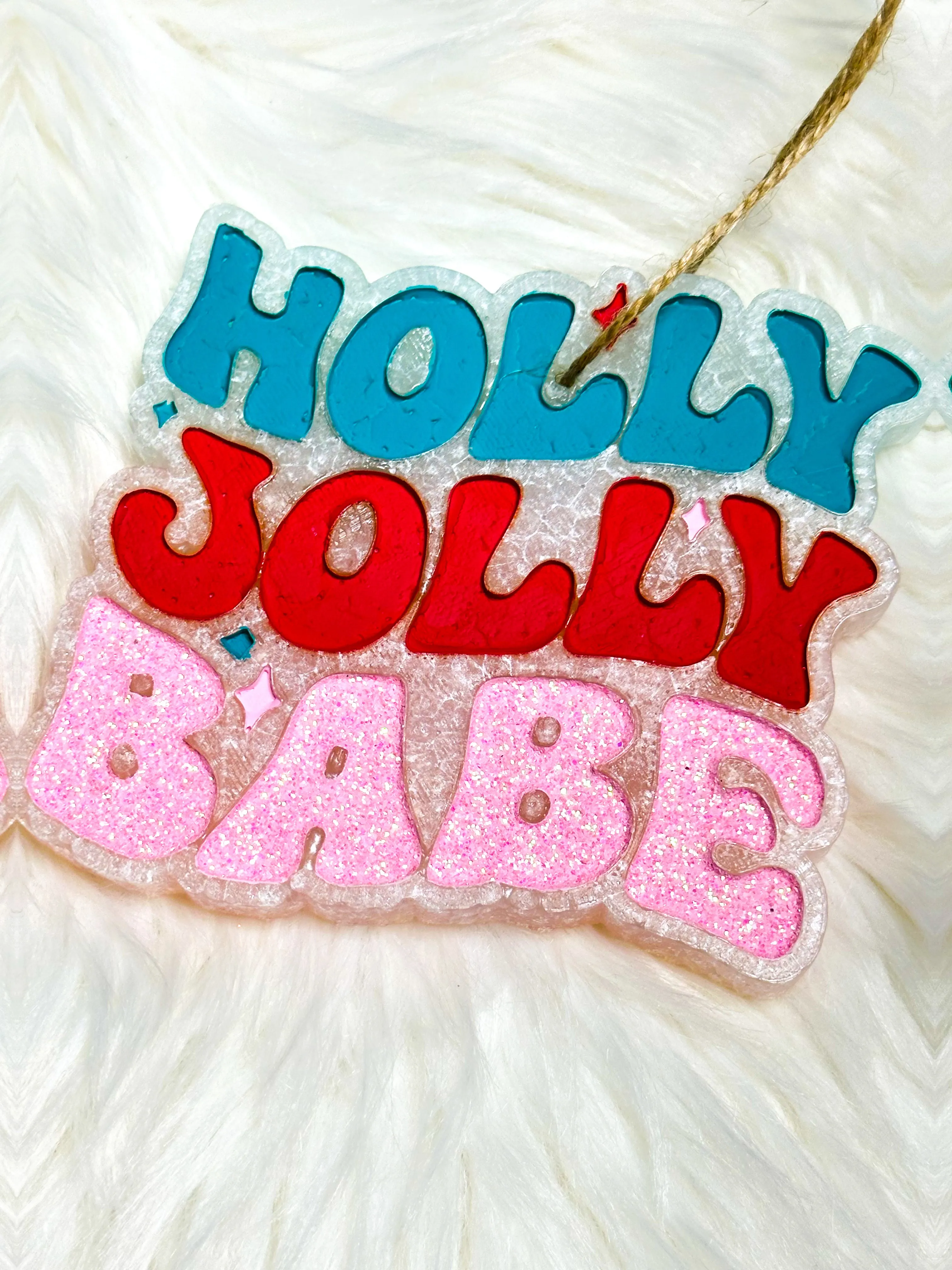 #138 {HOLLY JOLLY BABE} Random Colors Car Scent