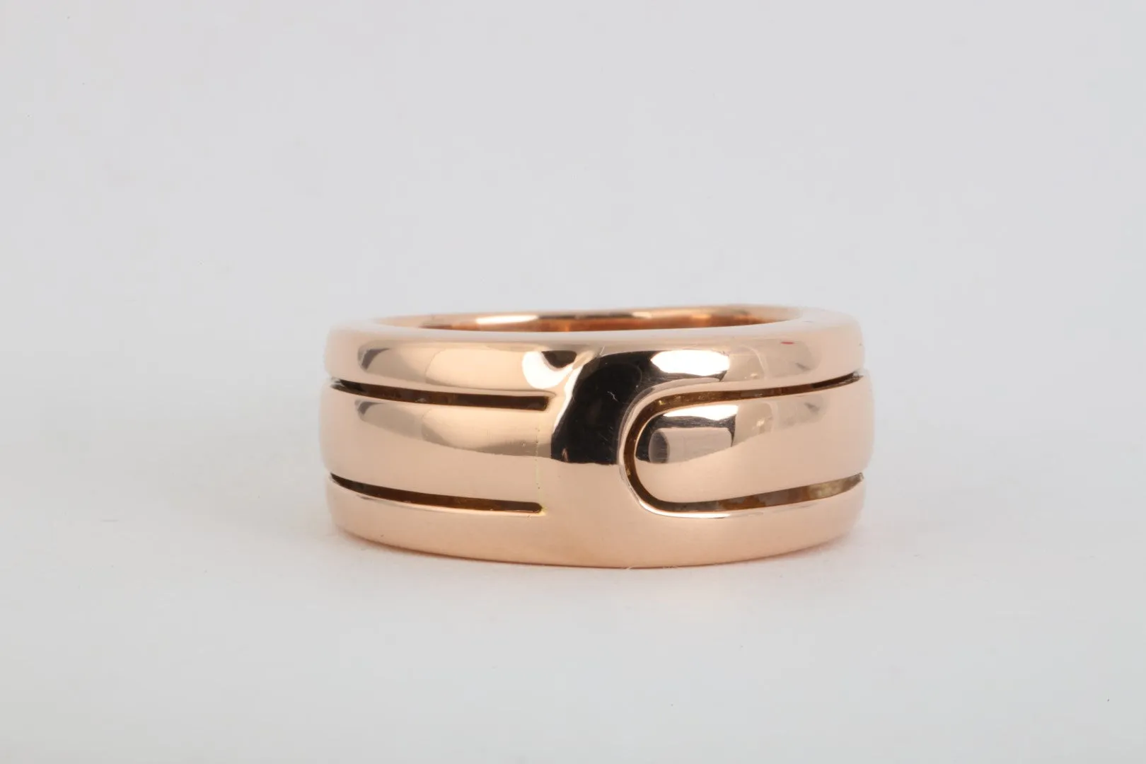 18k Rose Gold Ring Size 10.25 (16.98g.)