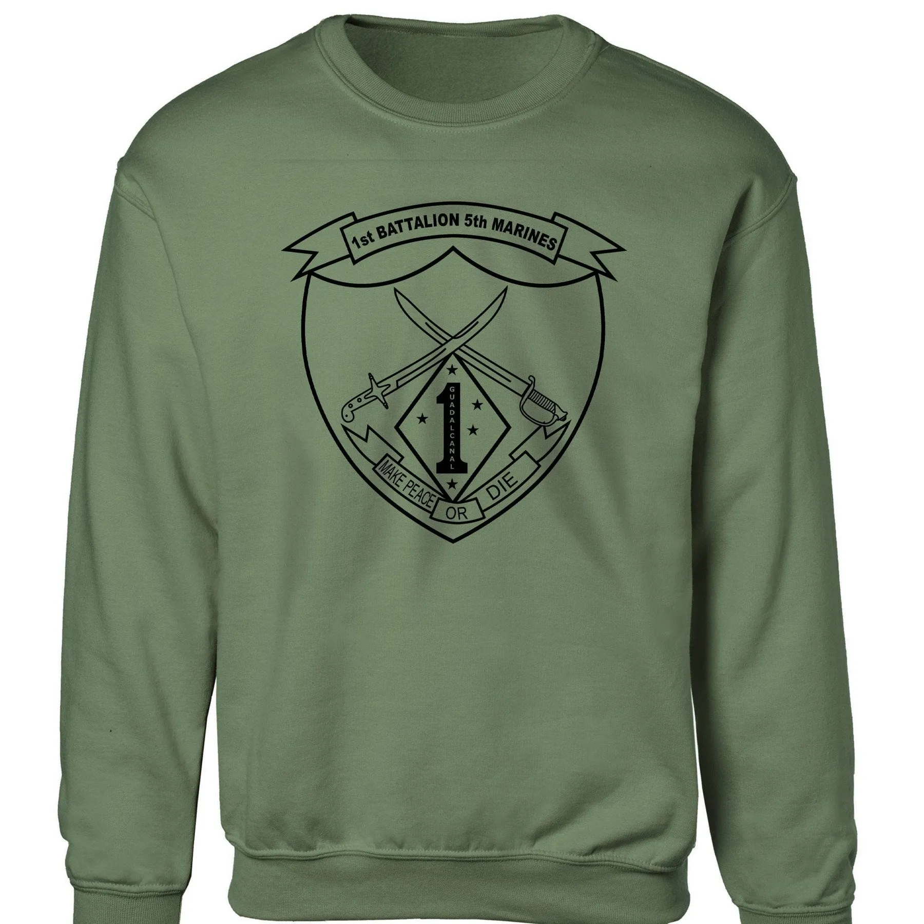 1st Battalion 5th Marines Sweatshirt