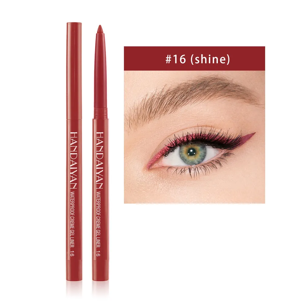 20 PCS Colored Eyeliners Pencil Set