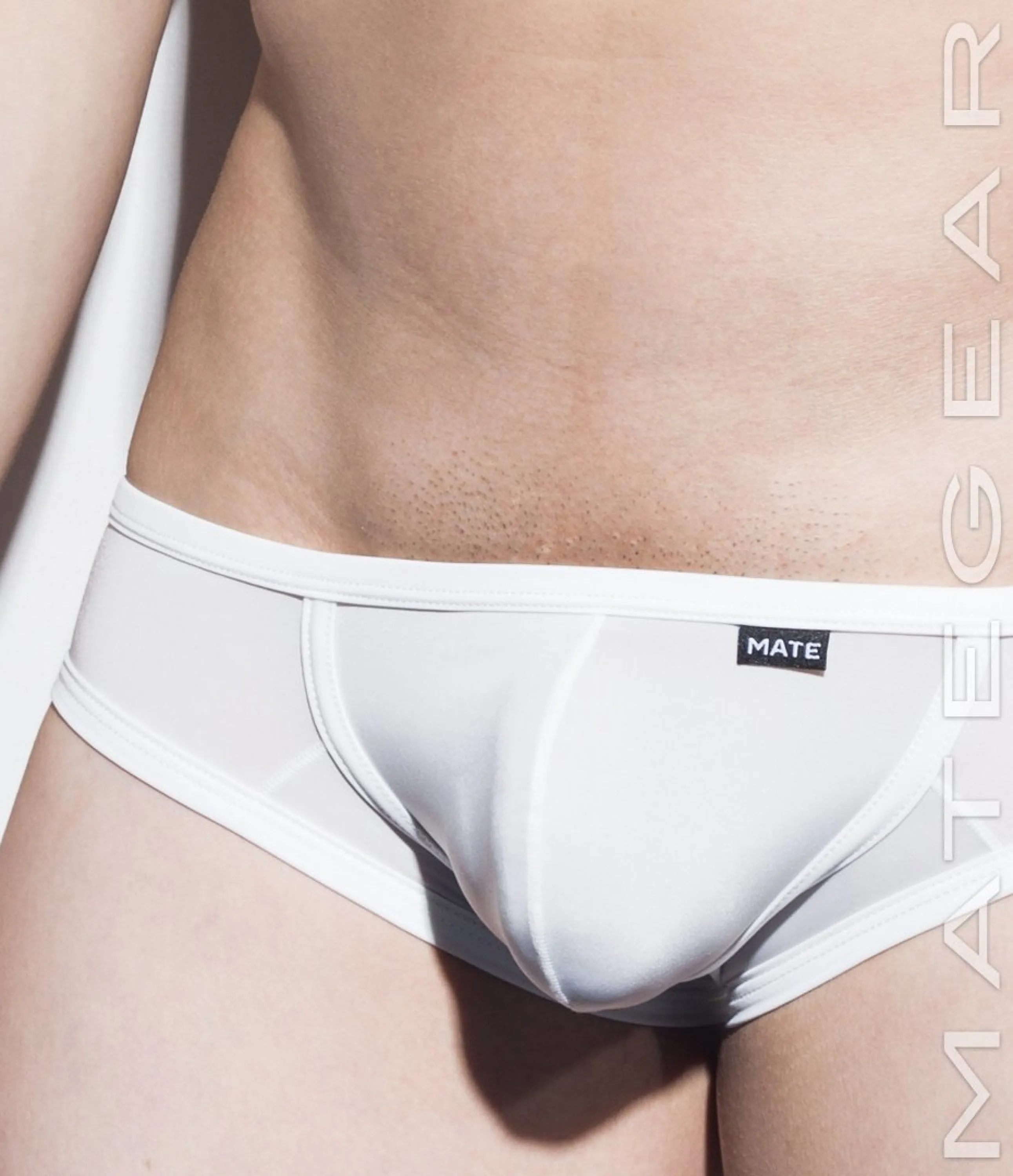 [2pc/Pack] Sexy Men's Underwear Signature Mini Squarecut Trunks - Da Hee (Ultra Thin Nylon Series)