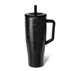 40oz Era Handled Tumbler in Onyx Leopard