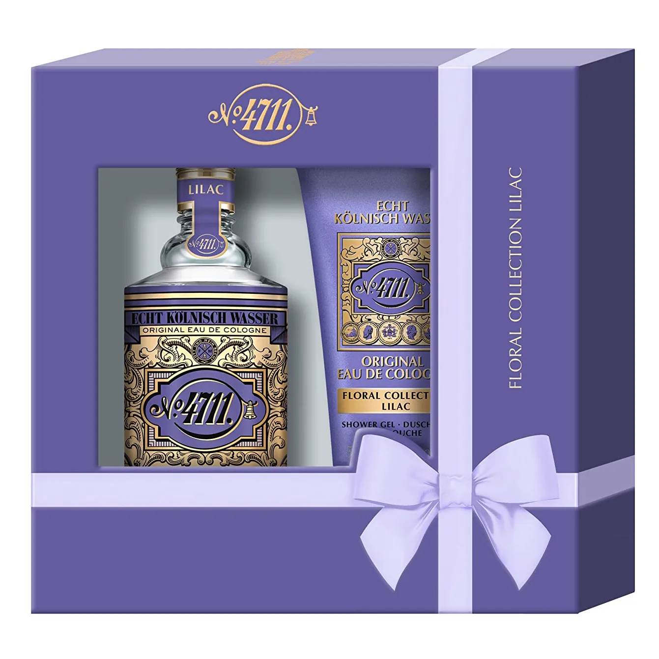 4711 Lilac by Maurer & Wirtz 100ml EDC 2 Piece Gift Set