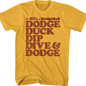 5 D's Dodgeball T-Shirt