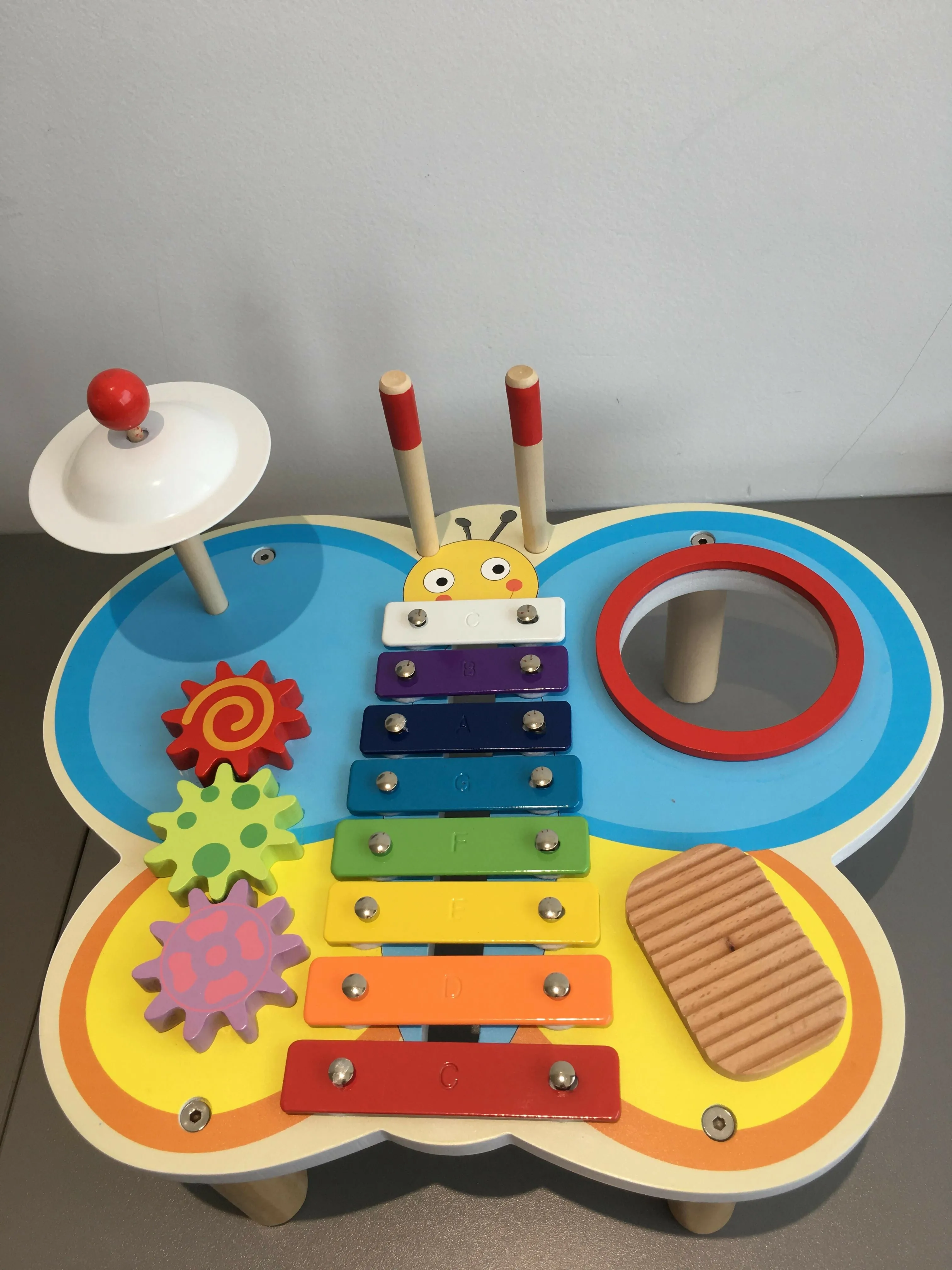 5 In 1 Wooden Music Center/ Table | Xylophone Instrument Toy