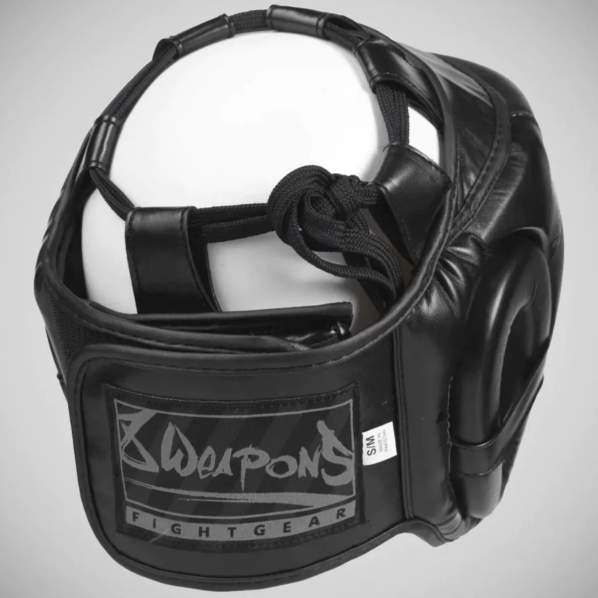 8 Weapons Unlimited Head Guard Black/Black