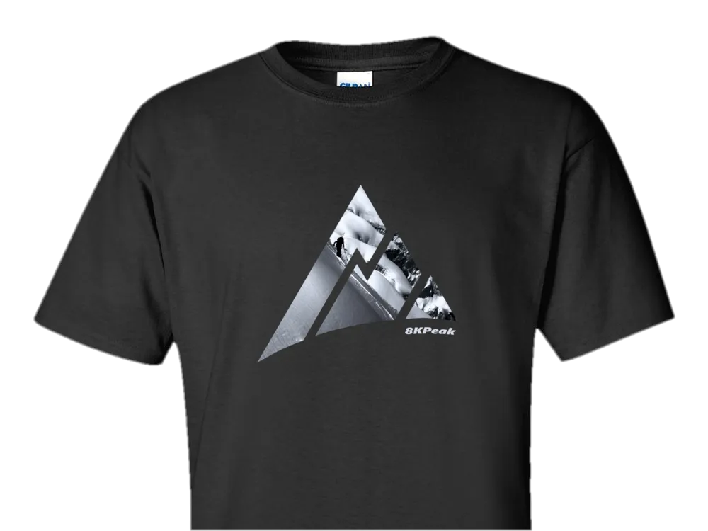 8KPeak Logo Manaslu Skier T-Shirt