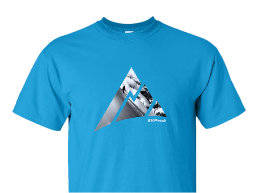 8KPeak Logo Manaslu Skier T-Shirt