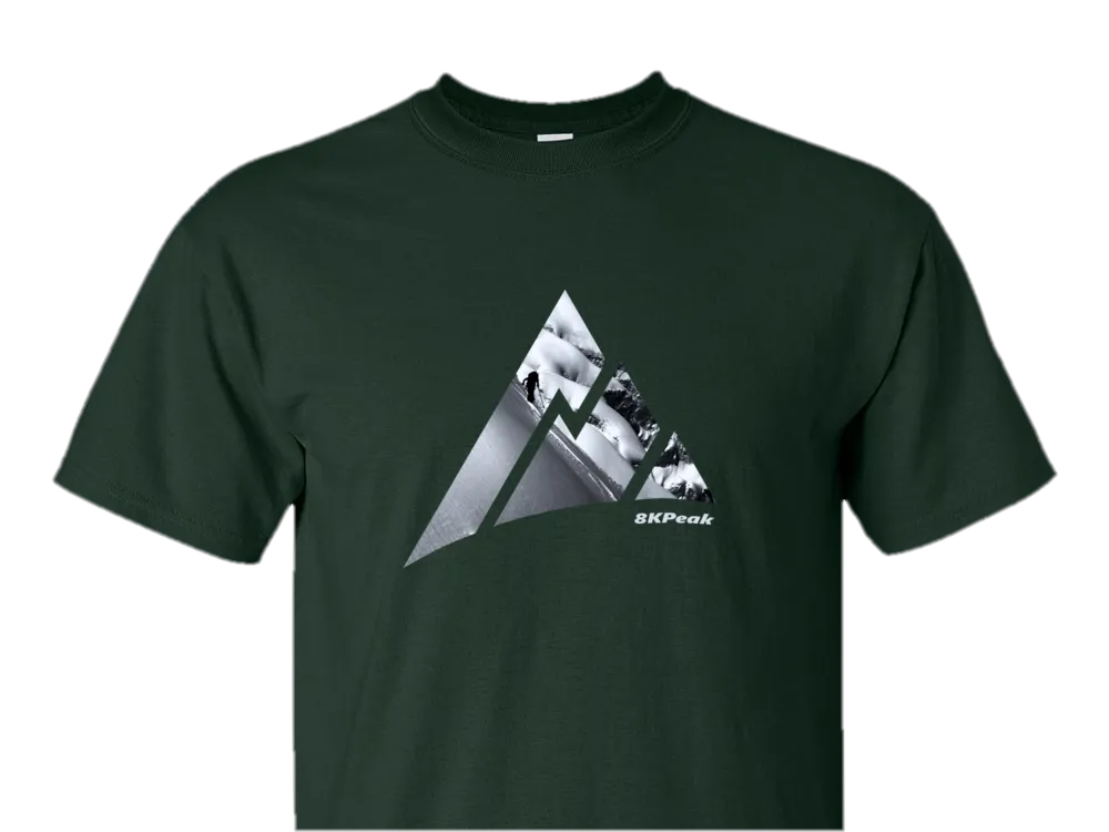 8KPeak Logo Manaslu Skier T-Shirt