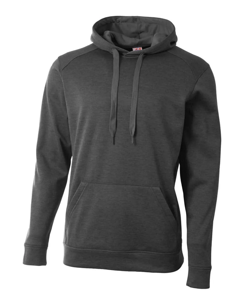 A4 N4103 Inspire Fleece Hoodie - Charcoal