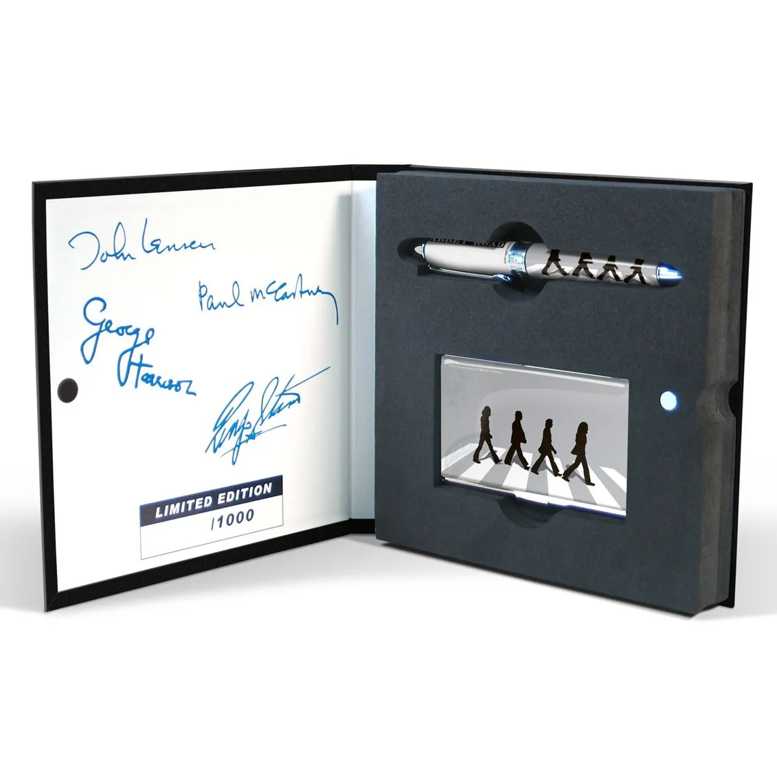 ACME Beatles Abbey Road Rollerball Pen and Card Case Limited Edition Set