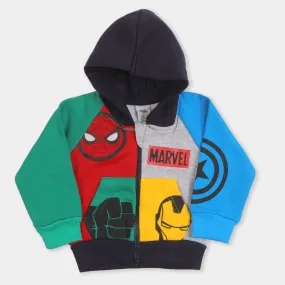 Action Heroes Infant Boys Knitted Jacket - Multi