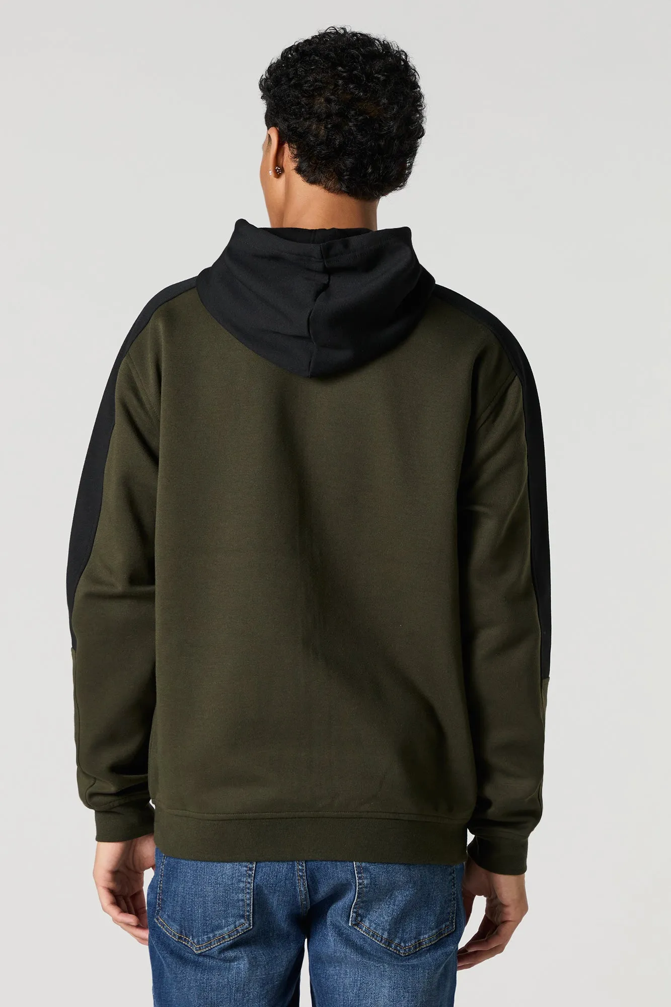 Active Colourblock Zip-Up Hoodie