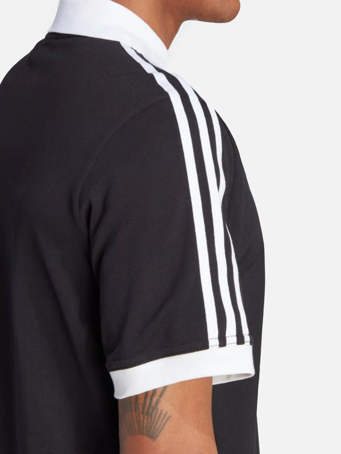 Adicolor Classics 3-Stripes Polo Shirt - Black