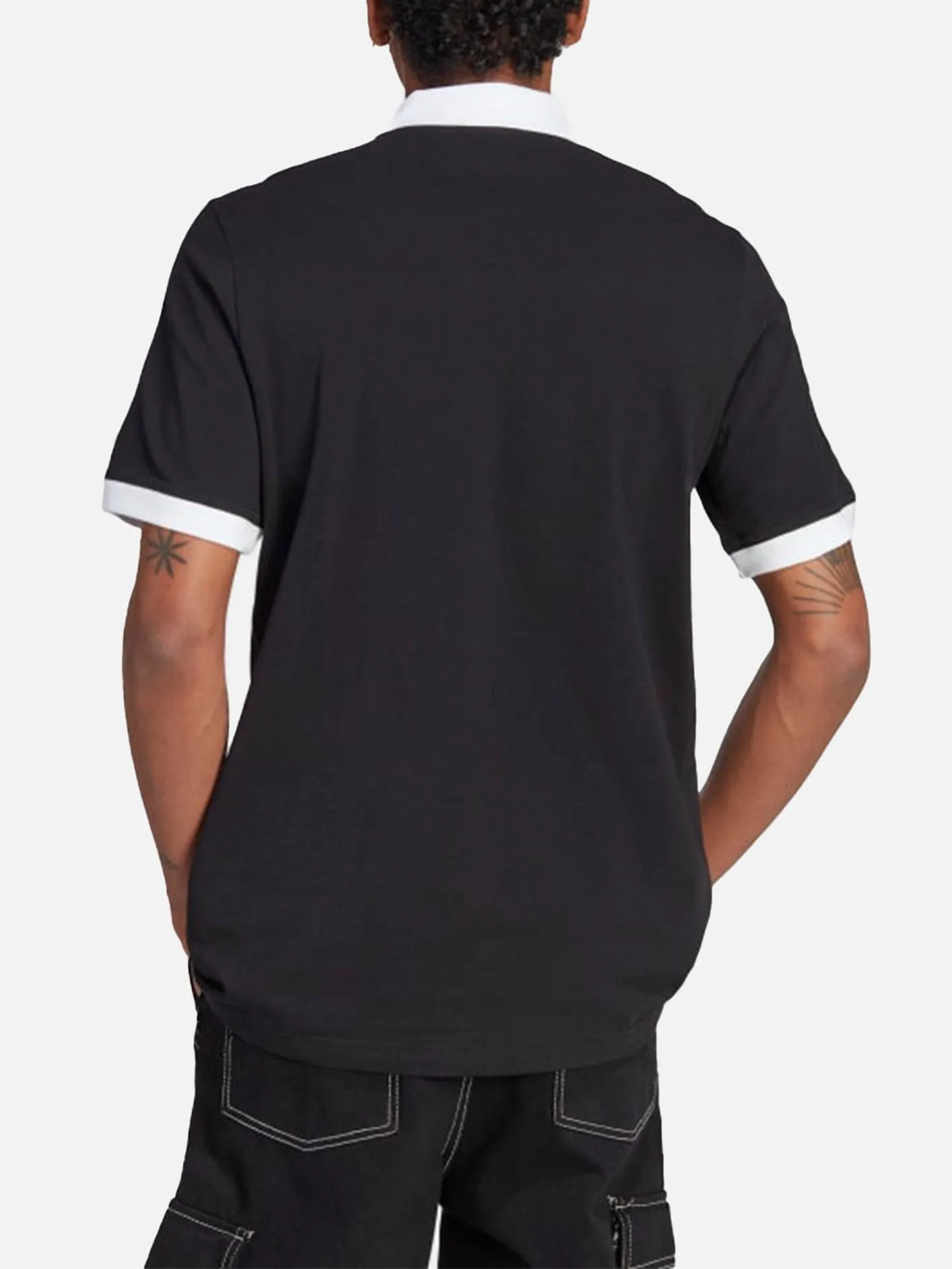 Adicolor Classics 3-Stripes Polo Shirt - Black