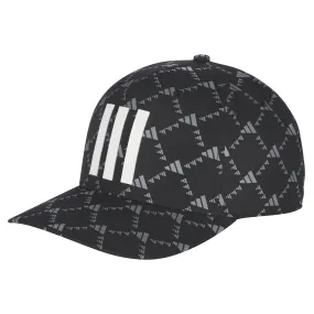 adidas Golf Tour 3-Stripes Print Snapback Cap