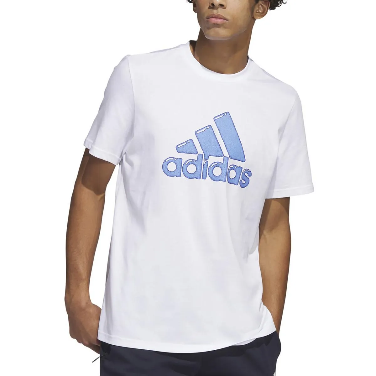 Adidas Mens Graphic Cotton T-Shirt