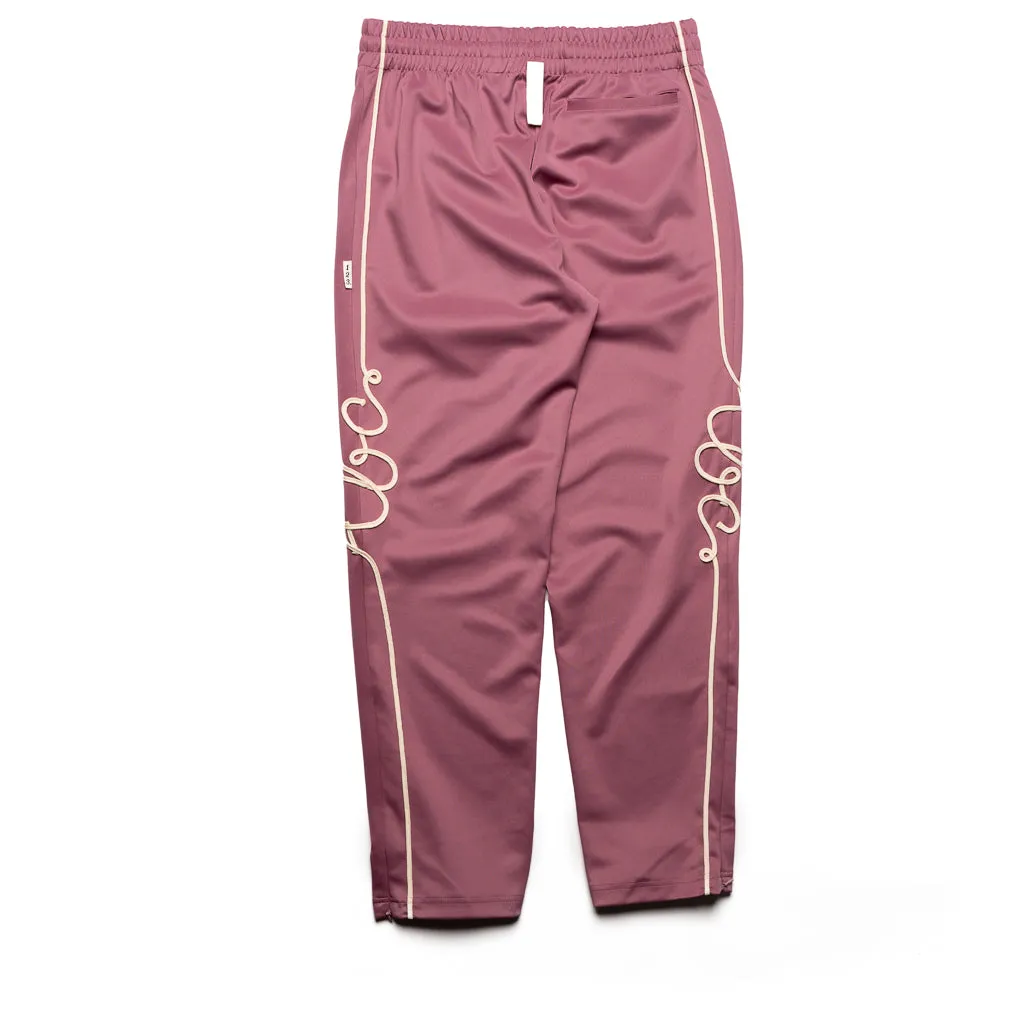 Advisory Board Crystals Track Pant - Mauve