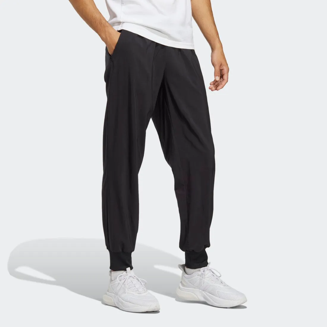 AEROREADY Essentials Stanford Tapered Cuff Embroidered Small Logo Tracksuit Bottoms