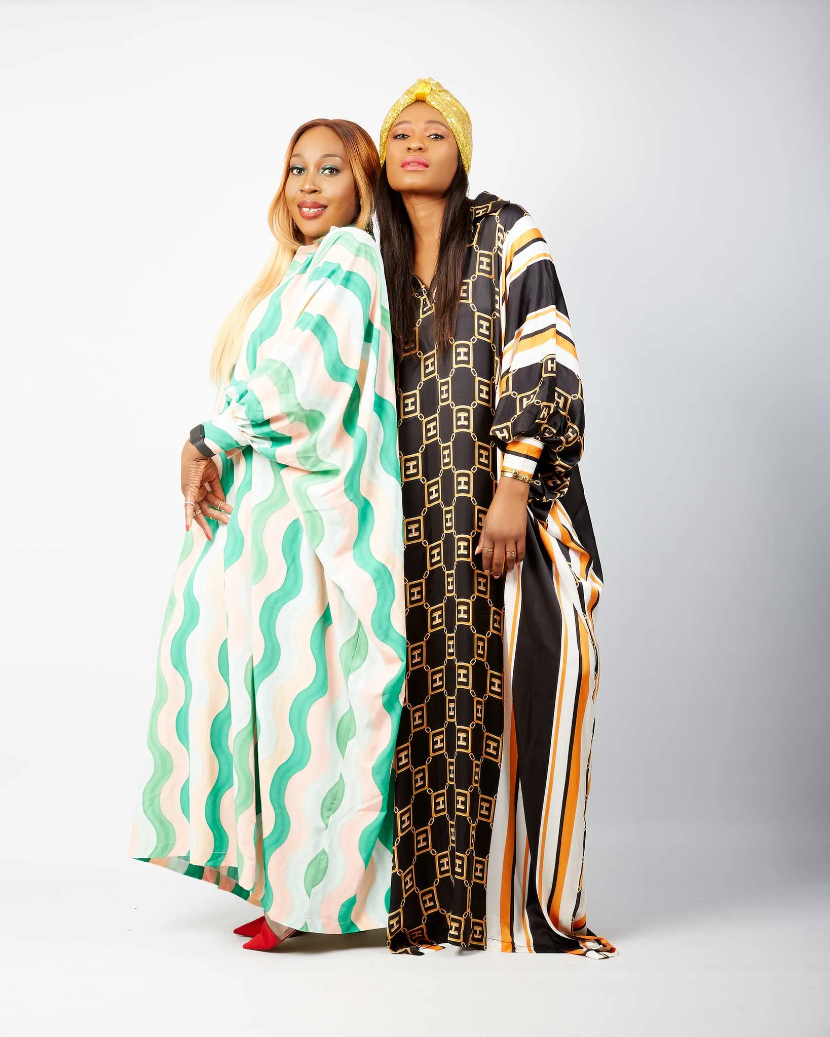 African Inspired Kaftan Boubou Bubu Maxi Dress - Joke