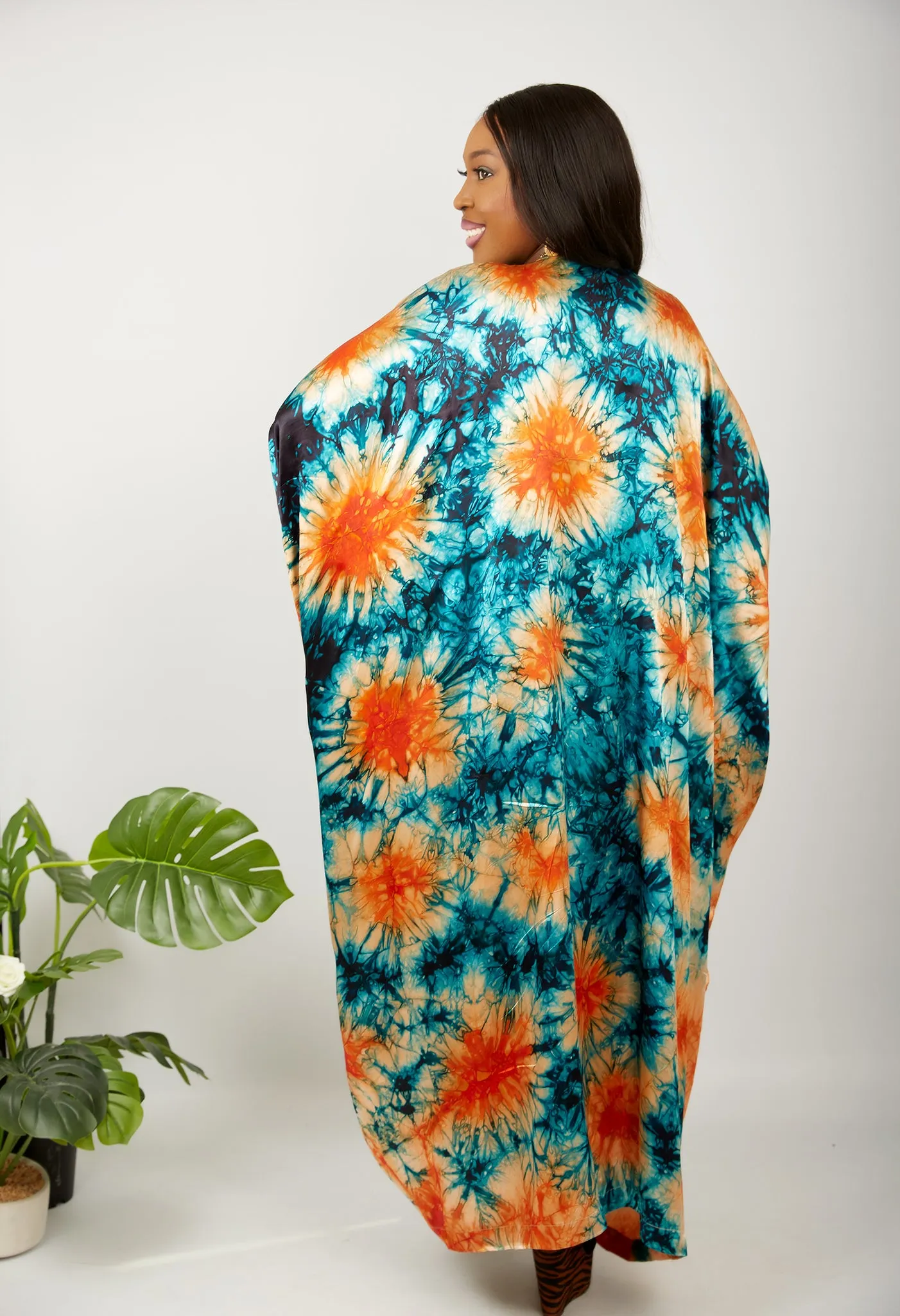 African Kaftan Boubou Bubu Maxi Dress - Iruka