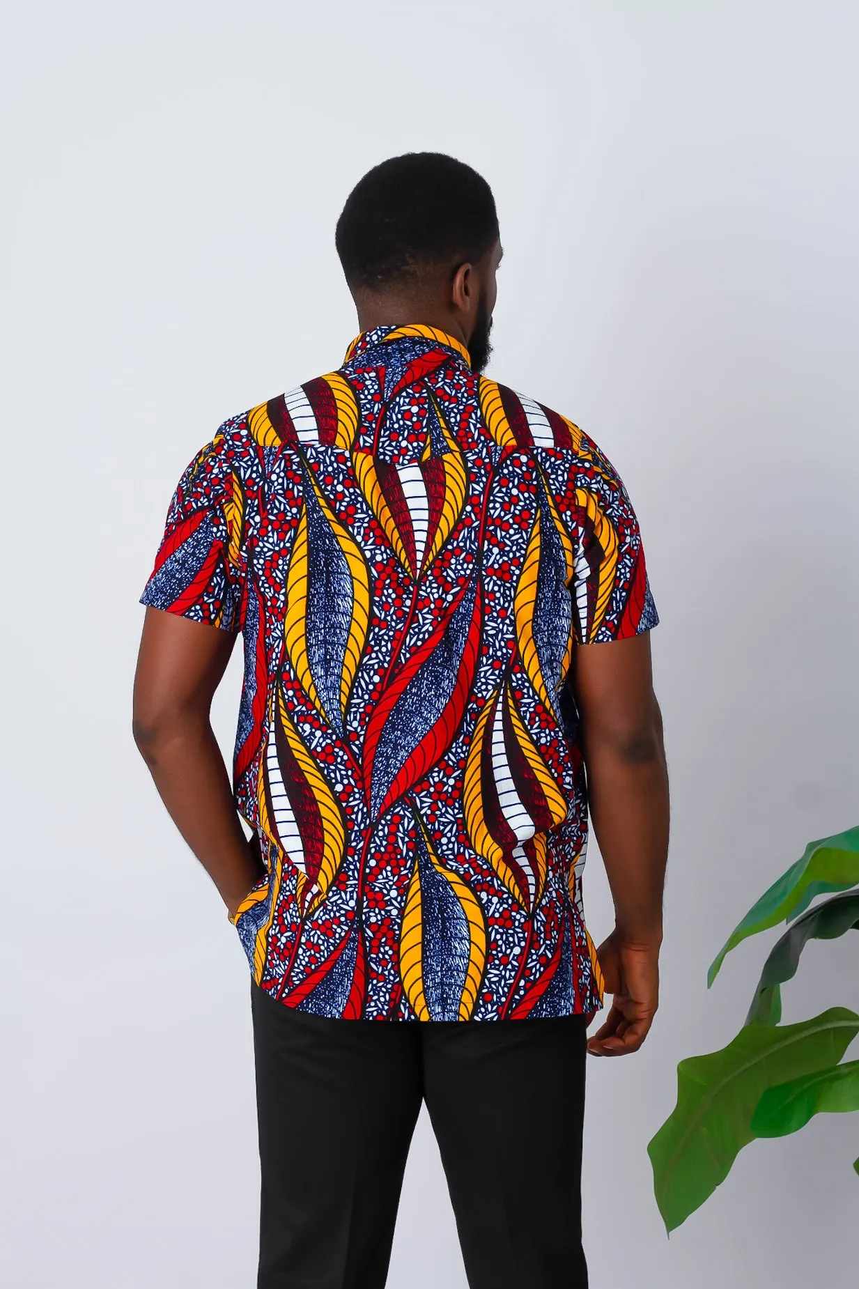 African Print Shirt for Men - Dele