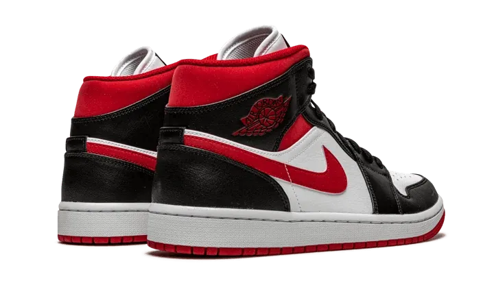 Air Jordan 1 Mid Gym Red Black White