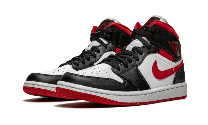 Air Jordan 1 Mid Gym Red Black White