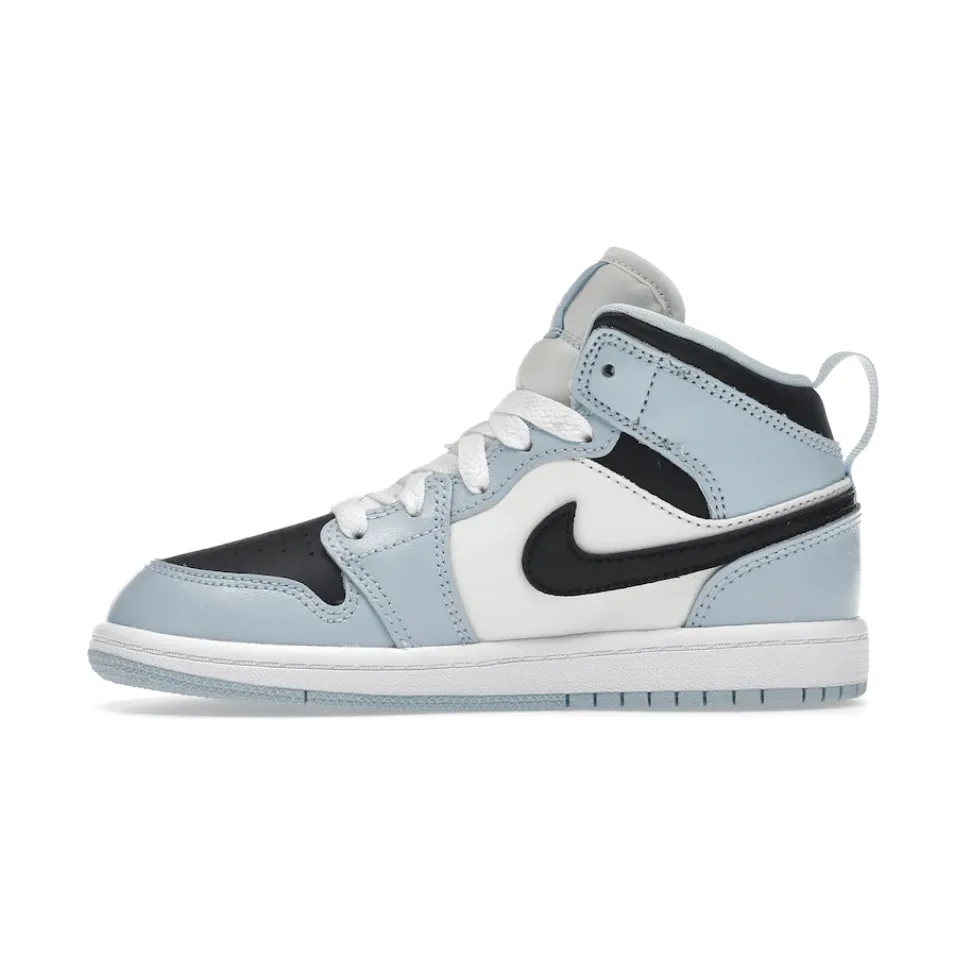 Air Jordan 1 Mid Ice Blue (PS)