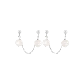 Angelica Earrings - Silver