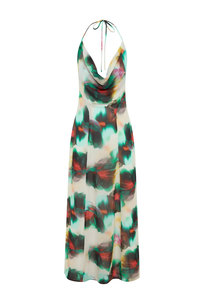 ANISSA MAXI DRESS - CAMILA PRINT