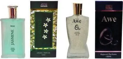 Aone Jasmine and AweQ Perfume 100ML Each (Pack of 2 - Eau de Parfum)