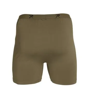 AR 670-1 Coyote Brown Moisture Wicking Performance Boxer Shorts