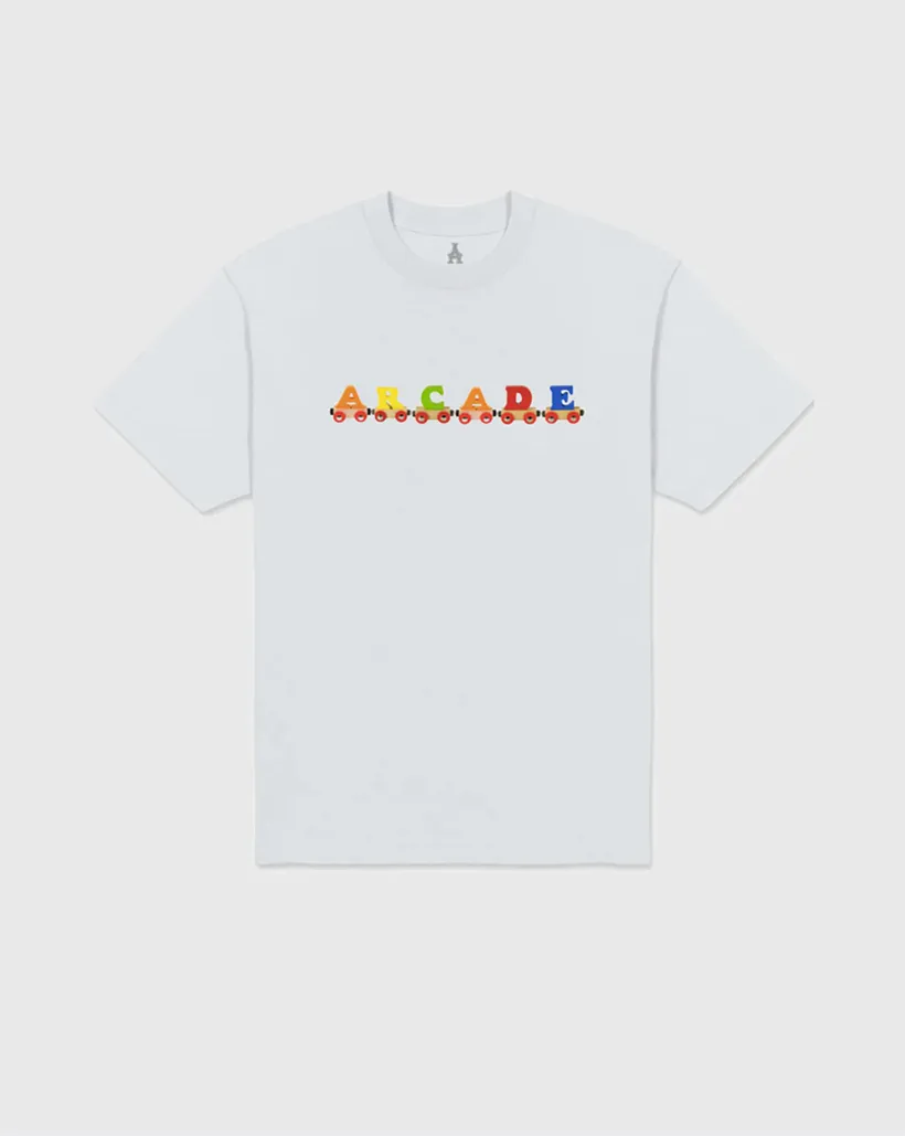 Arcade Train Shirt - White