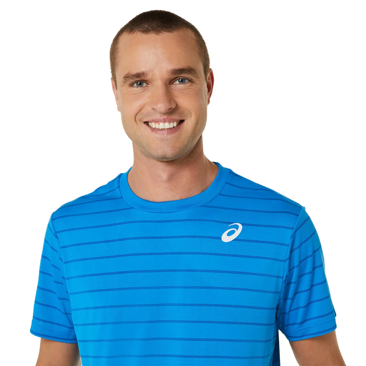 Asics T-Shirt Court SS Top Heren Blauw