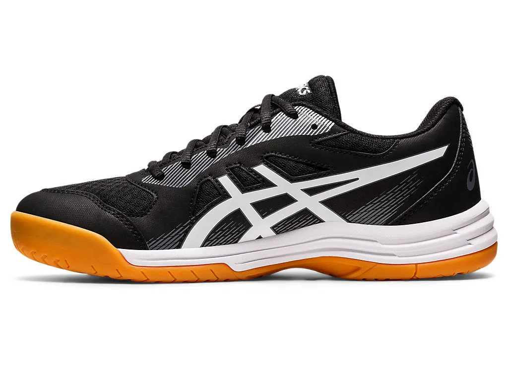 Asics Upcourt 5 Badminton Shoes - Black/White