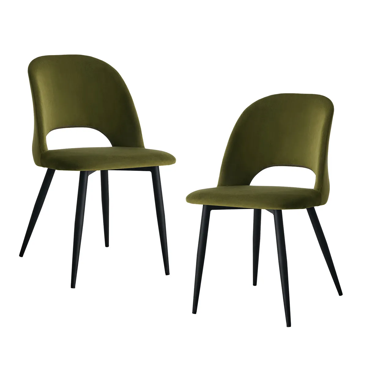 Asta Velvet Dining Chair (Set of 2)