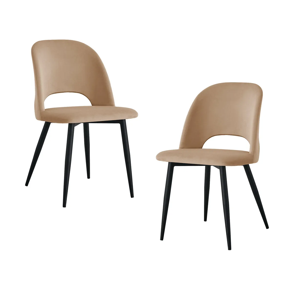 Asta Velvet Dining Chair (Set of 2)