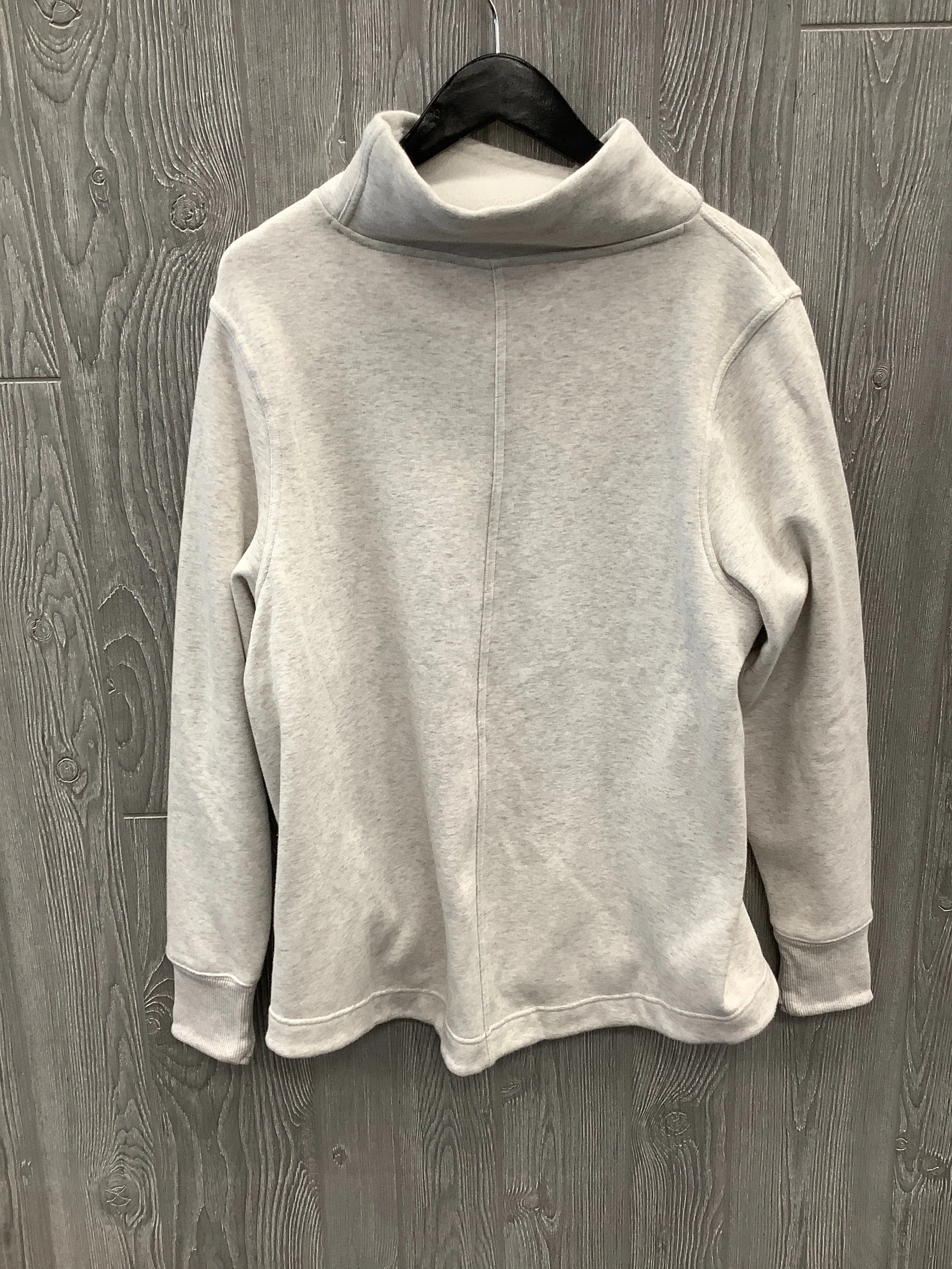 Athletic Sweatshirt Collar By Athleta In Cream, Size: L