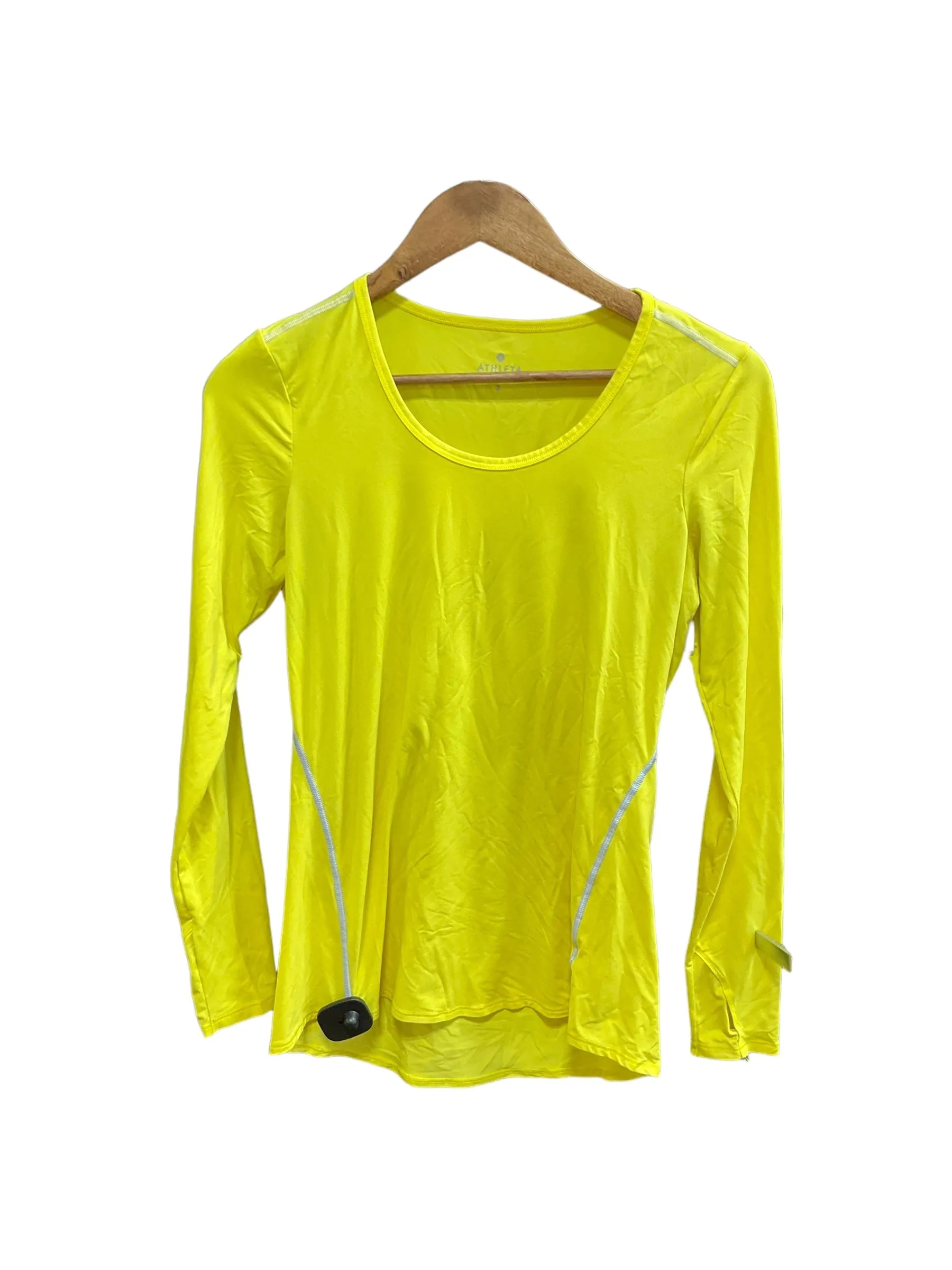 Athletic Top Long Sleeve Collar By Athleta  Size: S