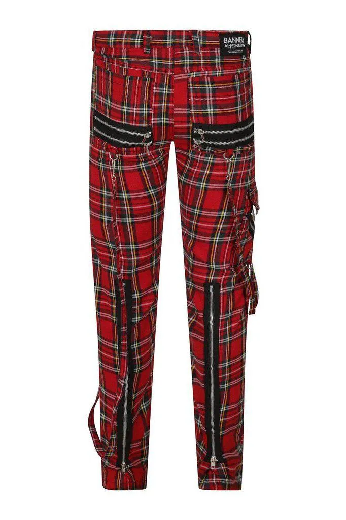 Avengence Check Trousers