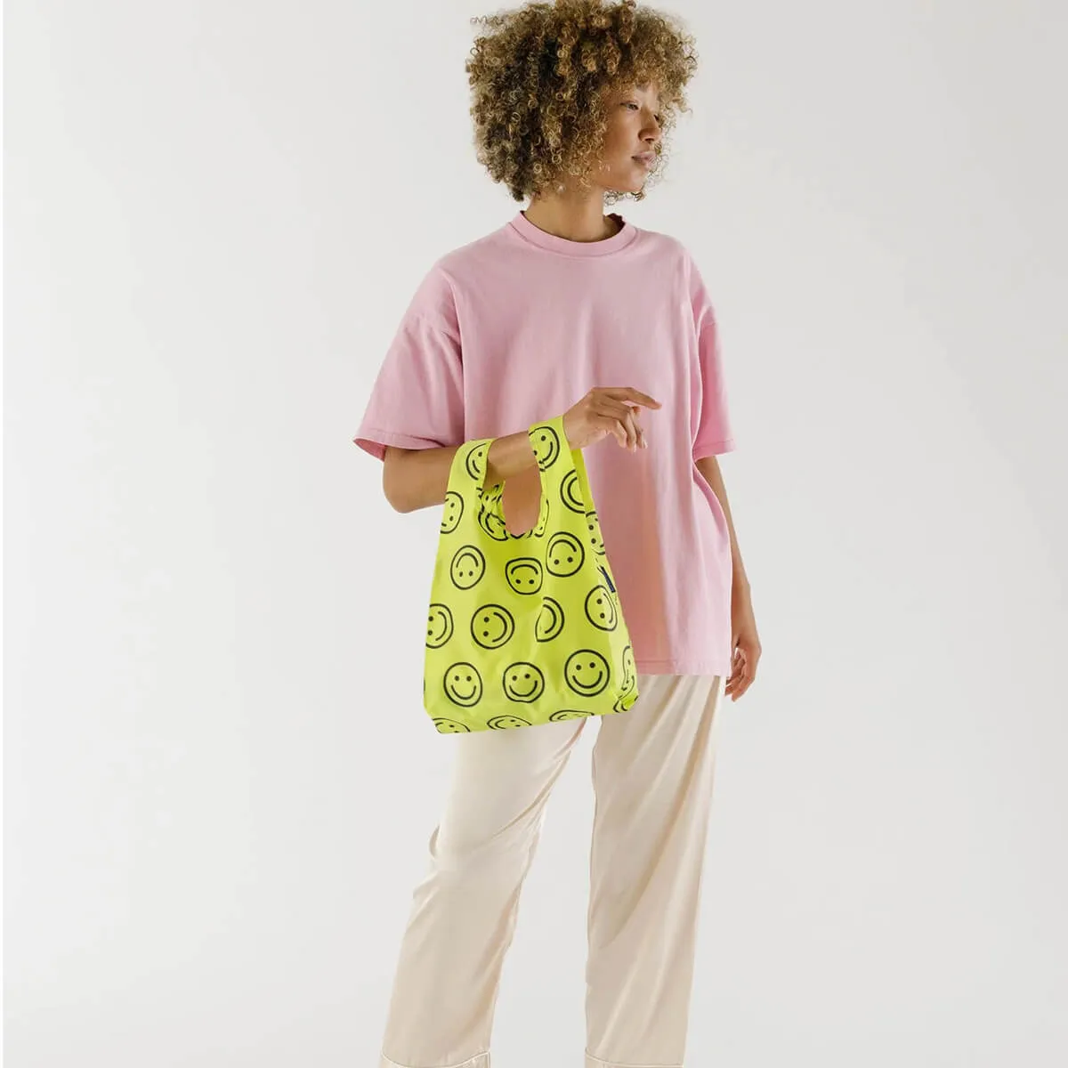 Baby Bag in Yellow Happy by Baggu