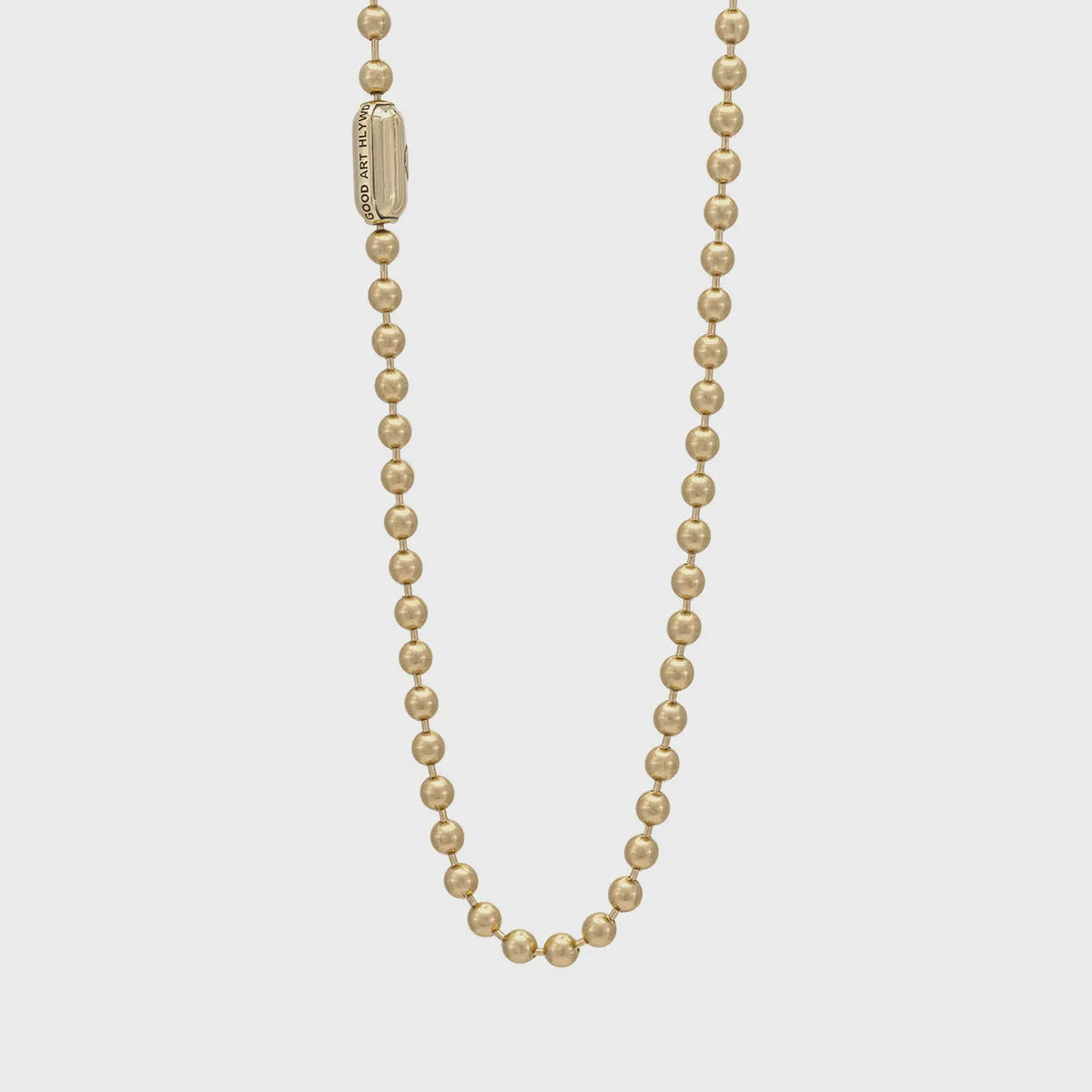 Ball Chain Necklace | 18K Yellow Gold - A