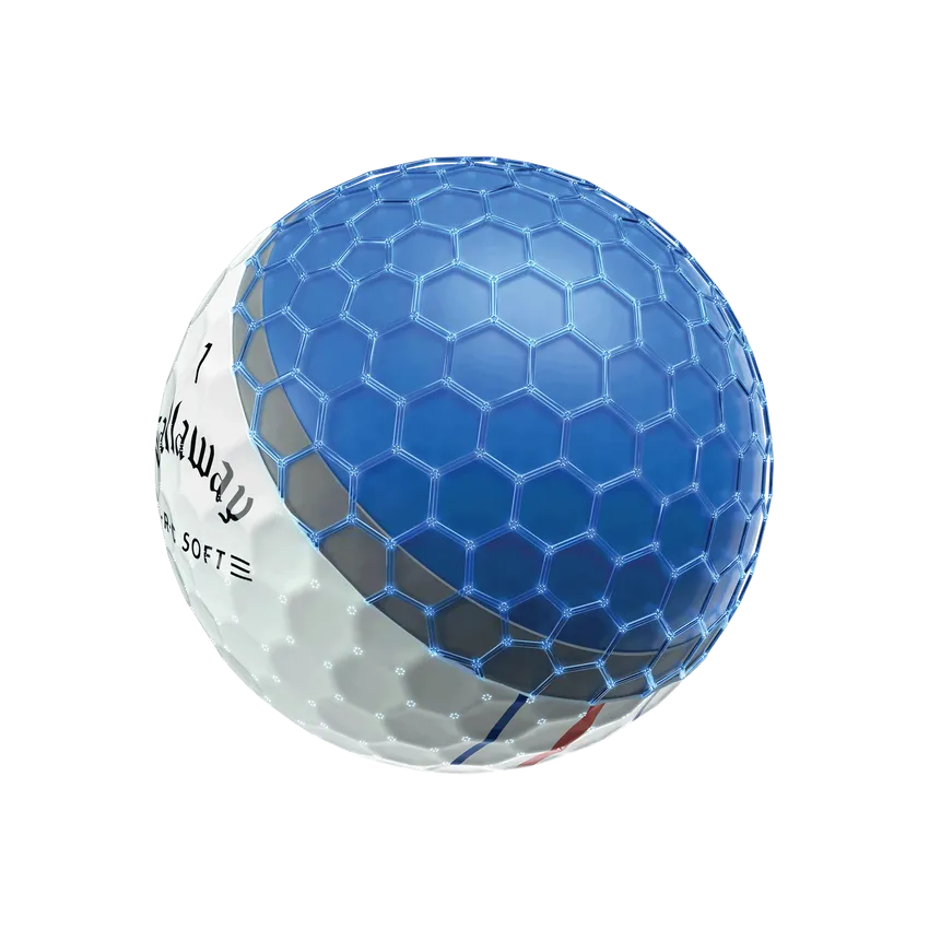 BALLE CALLAWAY ERC SOFT TRIPLE TRACK 21