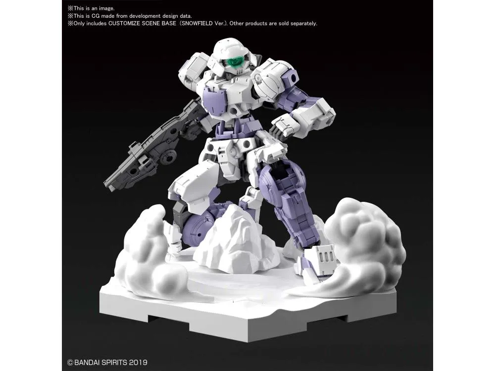 Bandai - Customize Scene Base (Snowfield Ver.)