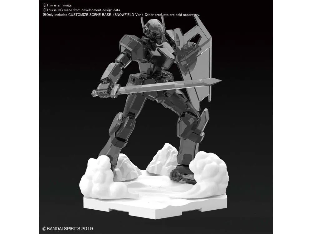 Bandai - Customize Scene Base (Snowfield Ver.)