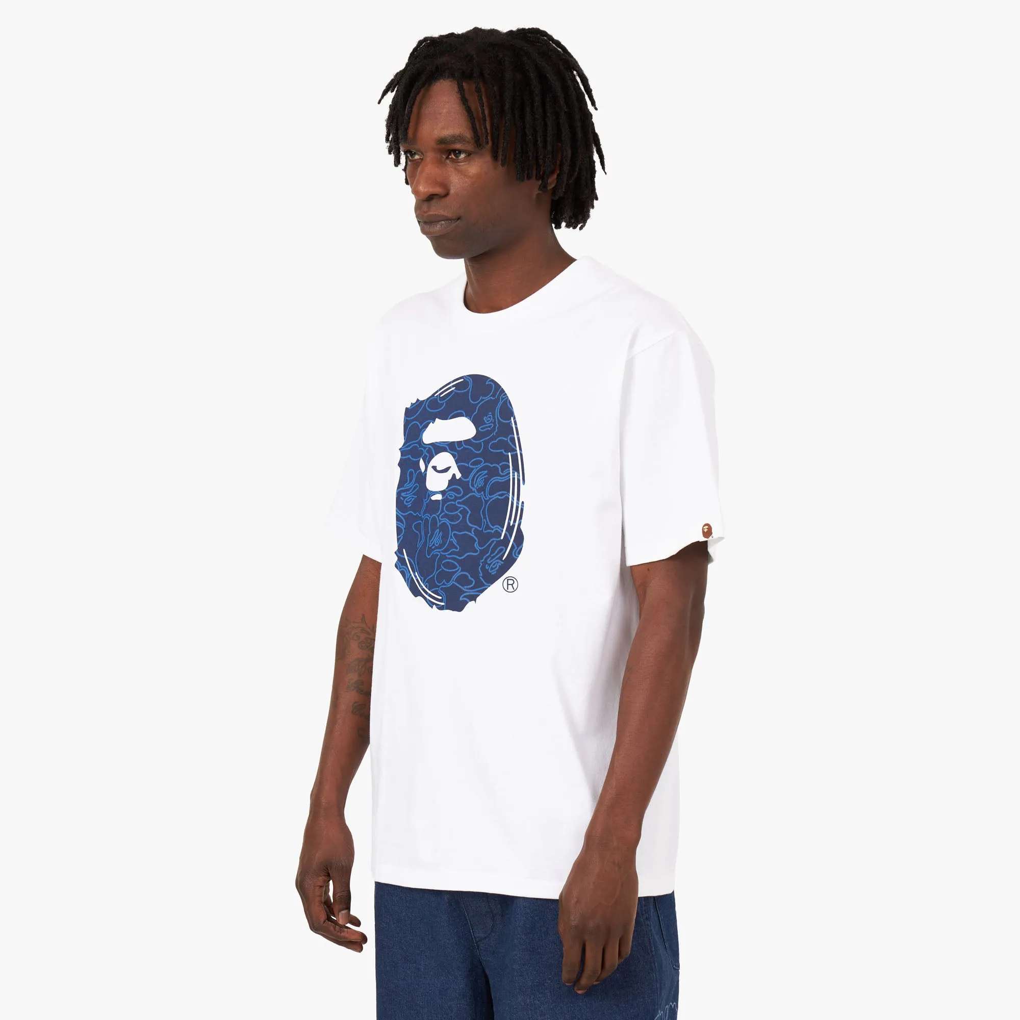 BAPE 30th Anniversary T-shirt White / Navy