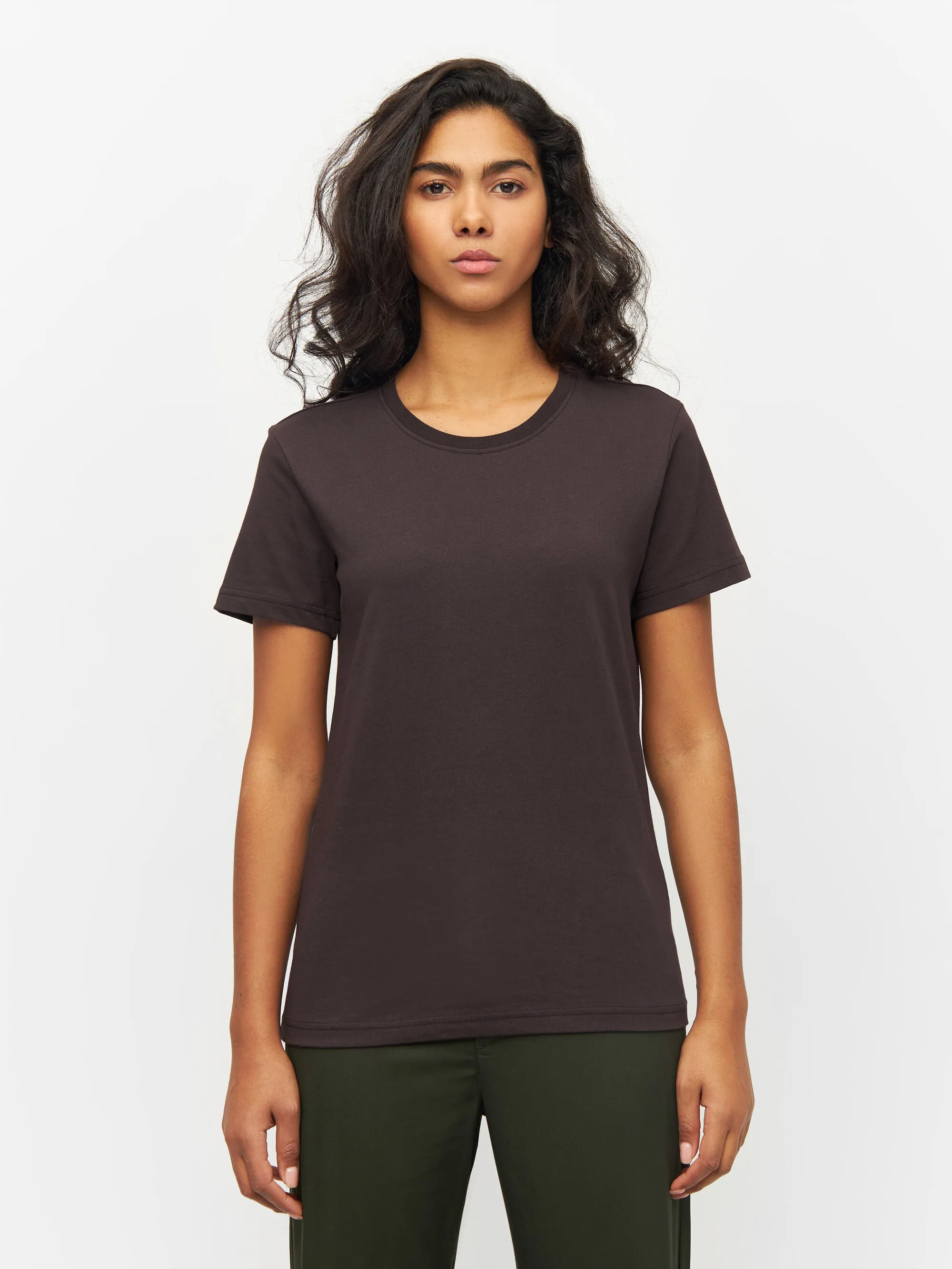 Basic t-shirt - Chocolate Plum